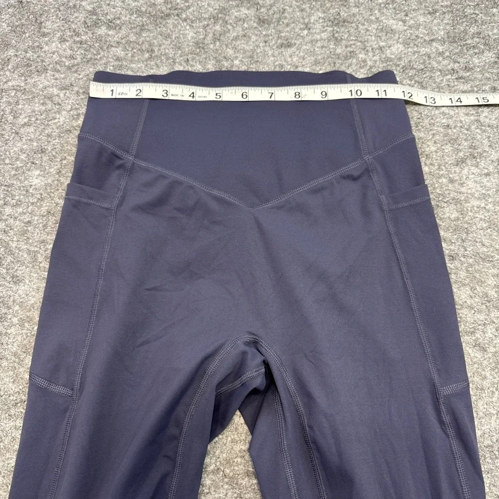 Halara butt lifting leggings women's small blue active workout gym sexy NWOT